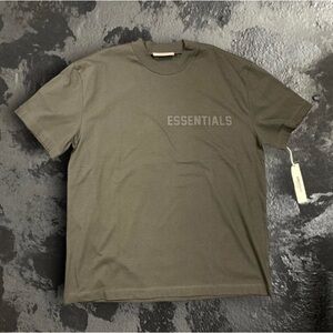 Fear of God Green Short Sleeve Tee